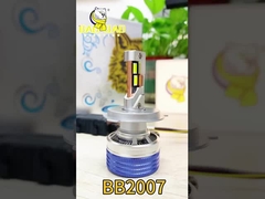 H4 Белый Флэш Металл Высокая яркость Автомобильный интерьер Фары светодиодные лампы Светильники