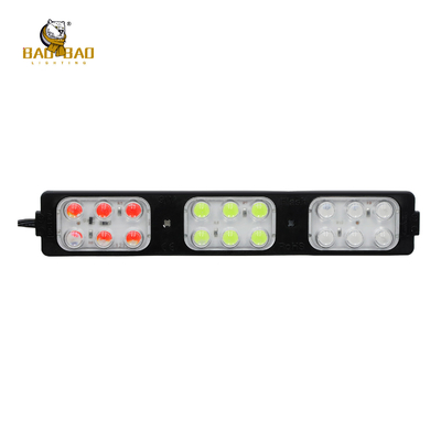 Фанси Light Bar 18 светодиодный модуль лампы Красный Синий мигающий велосипед декорации