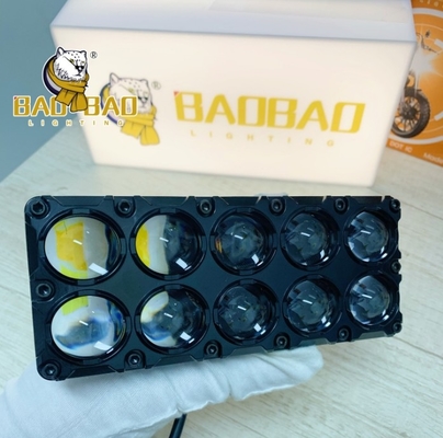 10 кружев туманный свет Алюминий RGB Белый Желтый Флэш Двухцветный Мотоциклет Запчасть